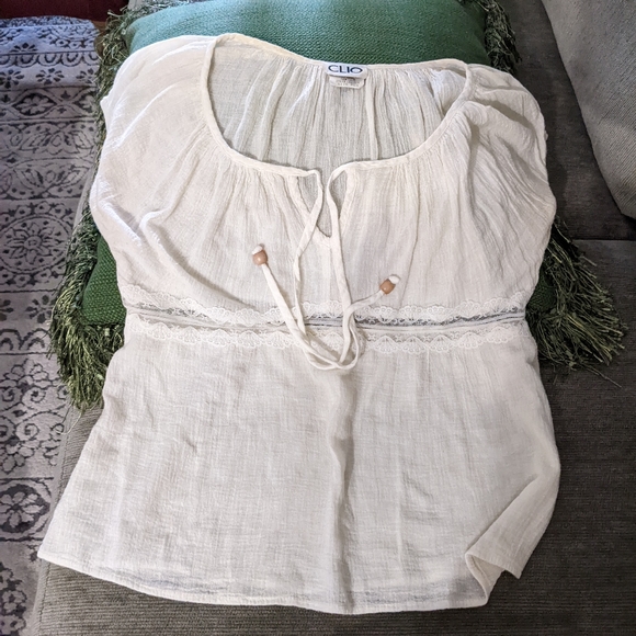 Clio Tops - Gauze Top